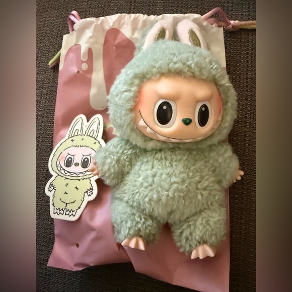 Other - Authentic Green Grape Labubu Exciting Macaron Pop Mart